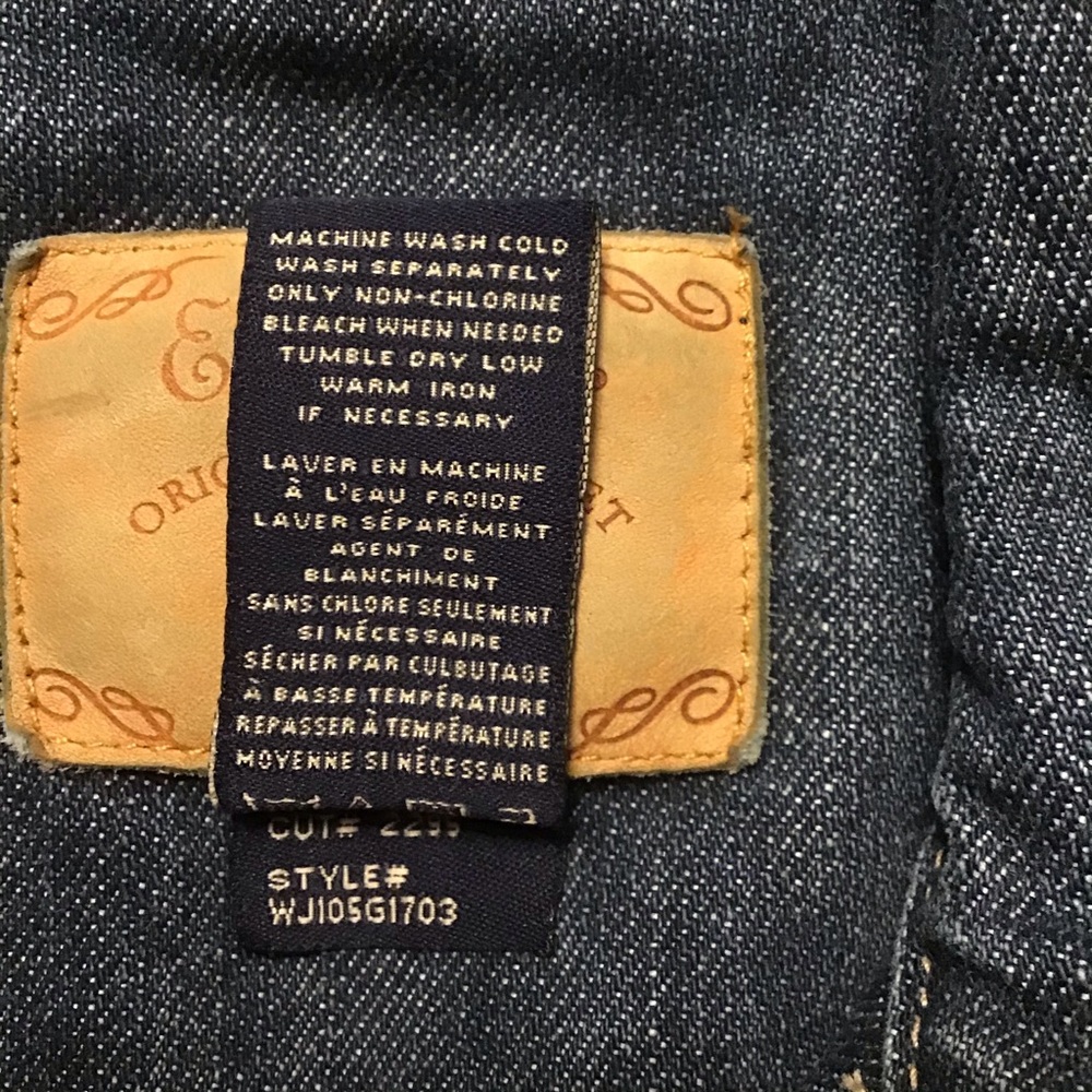 Earl Jean Original 443 Denim Jacket Petite - Picture 2 of 11